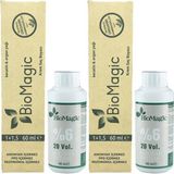 Biomagic Organik Amonyaksız Saç Boyası (Çikolata Kahve-66.07)+Oksidan (2 Adet) - 1