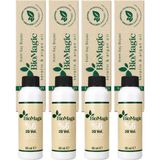 Biomagic Organik Içerikli Amonyaksız Saç Boyası 60 Ml. + Oksidan 90 Ml. (4'er Adet) - 55.07 Yoğun Çikolata Kahve