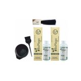 BIOMAGIC Organik Keratin+argan Yağlı Boyası1.01 D.mavi Siyah 60ml X2 Adet+oksidan 90ml+boyama Seti