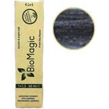Biomagic Organik Saç Boyası 60 ml Doğal Amonyaksız Rezorsinol ve Ppd Bulunmaz - GRİ