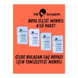 BIOMAGIC Saç Boyacım Mendil+Bio Magic Amonyaksız Saç Boyası 6.11 Yoğun Küllü Koyu Kumral+20 Vol.