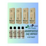 BIOMAGIC Saç Boyacım Mendil+Bio Magic Amonyaksız Saç Boyası 7.11 Yoğun Küllü Kumral+20 Vol