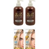 BioMagic Saç Boyası - Jean's Color Saç Boyası Gün Batımı 250 ml 2 Adet + 2 Adet Bianna Saç Açıcı