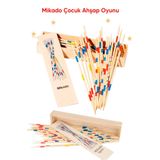 Biomak Mikado Spiel Oyun Çubukları 31 Adet Çubuk Eğlenceli Çin Efsanesi Oyunu