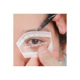 BİOMASER Kaş Haritalama Kavisli Microblading Şablon Kalıcı Makyaj Şekillendirme Cetveli