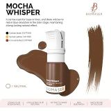 Biomaser Mocha Whisper Pudra Pigmenti, 12ml, Koyu Kahve, Profesyonel Kaş Boyası
