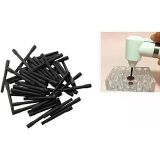 BİOMASER Pigment Karıştırıcı Mikser Ucu, 4 Adet, Kalıcı Makyaj Dövme Tattoo, Siyah