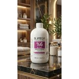 BIOMEGA %6 20 Volüm Oksidan 500 ml – Arganlı Oksidasyon Kremi (Tüm Saç Boyaları ile Uyumludur)