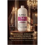 BIOMEGA Professional %6 (20 Vol) Argan Yağlı Oksidan Krem – Tüm Saç Boyaları ile Uyumlu – 1 L