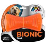 BIONIC Kemik Köpek Oyuncağı, Büyük - 30-60+ lbs Arasındaki Köpekler İçin En Zor Çiğneme Makinelerine Dayanan Etkileşimli Köpek Çiğneme Oyuncağı. (13-27+ kg.)