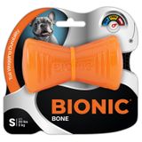BIONIC Kemik Köpek Oyuncağı, Küçük - İnteraktif Köpek Çiğneme Oyuncağı, 20 lbs'ye kadar Köpekler için En Zorlu Çiğneme Oyuncağı. (9 kg)