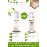Bionovia Kuyruk Yağı ve Bal Özlü Yaşlanma Karşıtı Doğal Nemlendirici Yüz Bakım Kremi 2 Adet x 100 ml