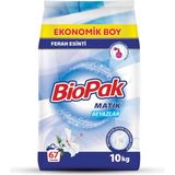 Biopak Matik Toz Deterjan 10KG Beyazlar - 10 kg