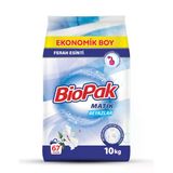 BioPak MATİK TOZ DETERJAN 10KG BEYAZLAR