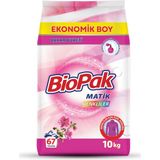 Biopak Matik Toz Deterjan 10KG Renkliler - 10 kg