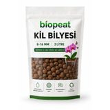 BioPeat 8-16 mm Kil Bilyesi 2 Litre – Orkide, Sukulent, Kaktüs ve Saksı Bitkileri İçin Drenaj Amaçlı Kullanım