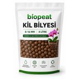 BioPeat 8-16 mm Kil Bilyesi 4 Litre – Orkide, Sukulent, Kaktüs ve Saksı Bitkileri İçin Drenaj Amaçlı Kullanım