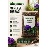 BioPeat Menekşe Toprağı 10 Litre – Hava Geçirgen Özel Karışım Menekşe ve Salon Bitkileri İçin