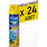 BİORAD Parfümlü Dezenfektan Sprey Limon Kokulu 150ml - 24 Adet