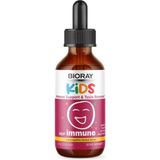 Bıoray Kids Ndf Immune Blueberry Immune Support Toxin Remover - Vegan Gluten Free - Approx 30 Servings - 59 ML