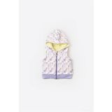 Biorganic Lila 61455 Baby Kız Bebek Fermuarlı Yelek