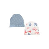 Biorganic Wild Flowers 2'Li Bebek Şapka 72176 Spring Blue