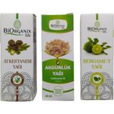 Biorganix Life At Kestanesi +Akgünlük +Bergamot Yağı 3ADET - miktar