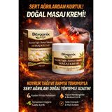 Biorganix Life Life Kuyruk Yağlı & Bamya Tohumlu Masaj Kremi 210 ml – Yoğun Rahatlatıcı &
