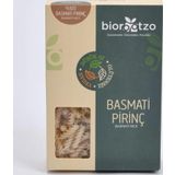 Biorootzo Glütensiz ve Vegan Artizan Bronz Kalıp Basmati Pirinç Fusilli 200 g