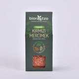Biorootzo Organik Kırmızı Mercimek Arpa Şehriye Glutensiz Vegan 200 gr