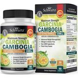 Bioschwartz Garcinia Cambogia Weight Loss- 1500MG 90 Capsul Hca Pure Extract-Fast Acting Appetite Suppressant-Fat Burner For Women And Men- Carb Blocker Metabolism. - Aromasız