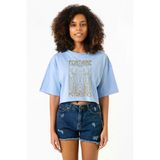 Bioshock Fontaine Futuristics Bebe Mavi Kadın Crop Tshirt