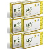 Biosoapy Yağlı ciltler için Doğal Kükürt Sabunu 100 gr X 6 Adet Akneli Bölgede Soyucu Etki