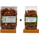 Biostore Çiğ Ikili (Çiğ Fındık 250G - Yerli Iri Çiğ Badem 340G) - 590 gr