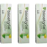 Biostyle Bitki Özlü Argan ve Keratin 1.0 Siyah Oksidansız 3x60 ml Saç Boyası