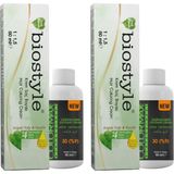 Biostyle Bitki Özlü Argan ve Keratin 10.1 Küllü Açık Sarı 2x60 ml Saç Boyası+2 Adet Oksidan