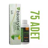 Biostyle Kuaför Seti 60 Ml 75 Adet Saç Boyası + 75 Adet 90 Ml Oksidan Teşhir