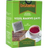 Biotama 42'li Yeşil Kahve Süzen Poşet Çay