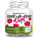 Bıotech Usa One-A-Day Kids Vitamin + Mineral - 90 Chewable Çiğneme Tab +4 Çocuklara Özel) Usa Menşei