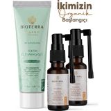 Bioterra Organik Ağız Bakım Seti - Florürsüz Hidroksiapatitli Diş Macunu 75 gr + 2 Adet Propolisli Ağız Spreyi 20 ml | Teeth Cleaning Gel & Mouth Spray