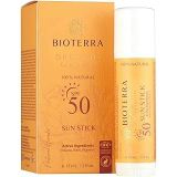 Bioterra SPF 50 Stick Güneş Kremi – Yüksek UVA/UVB Koruma PA++++, Balmumu İçeren Nemlendirici Formül, Kuru Ciltler İçin Koruyucu Bariyer, Pratik Stick Güneş Koruyucu