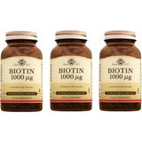 Biotin 1000 Mcg 50 Vegetable Kapsül 3 Adet - Aromasız