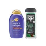Biotin & Collagen Dolgunlaştırıcı Sülfatsız Şampuan 385 ml + Deniz Çamı & Okaliptüs Duş Jeli 400 ml