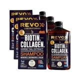 Biotin & Collagen Şampuan, 400 ml (3 Paketi) - Option-1