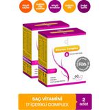 Biotin Complex Saç ve Tırnak Vitamini - Hair Vitamin B Complex Keratin Çinko 5000 Mg Biyotin Tablet Saç Dökülme Vitamin Mineral Takviyesi Folik Asit At Kuyruğu Ekstresi Magnezyum B7 B12 Vitamini S