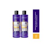 Biotin & Keratin Dökülme Karşıtı ve Sağlıklı Uzamaya Yardımcı Saç Bakım Şampuanı-350 ml-vegan x2