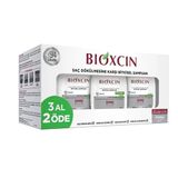 Bioxcin 3x300 ml Genesis Yağlı Saçlar İçin Saç Dökülmesine Karşı Bitkisel Şampuan