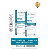 Bioxcin Acnium Sebum 2x50 ml Dengeleyici Nemlendirici Krem