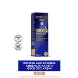 Bioxcin Age Reverse 15 ml %10 Retinol Kafein Dolgunluk Sıkılık Kırışıklık Karşıtı Göz Kremi
