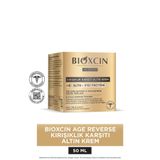 Bioxcin Age Reverse Kırışıklık Karşıtı Gold Krem 50 ML - 24K Altın, İpek Proteini, Hücre Yenileme
